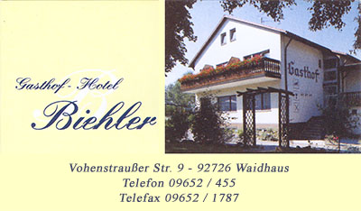 Gasthof - Hotel Biehler<br/> 